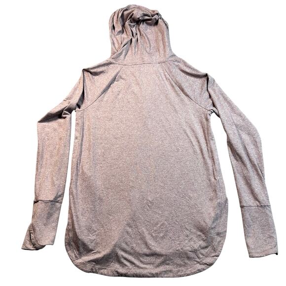 Athleta Hoodie Heathered Pink Size Small - Picture 5 of 6